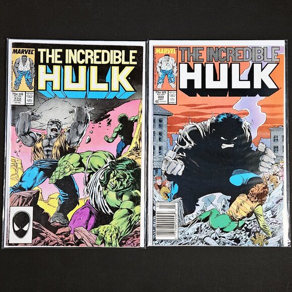 The Incredible Hulk 332 & 333 🔑 issue (1987) - Picture 1 of 7